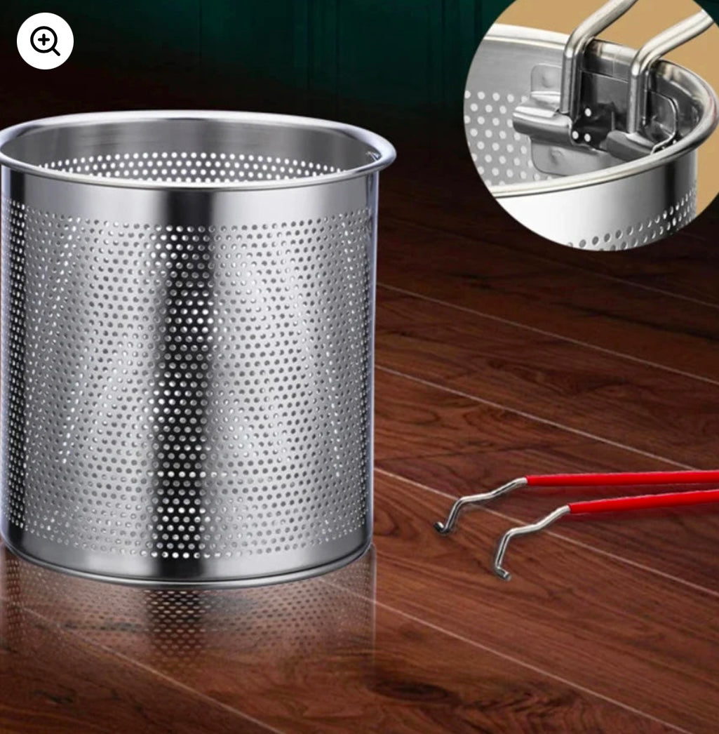 Panela Fritadora Inox - Compre 1 Leve 2